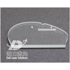 Laser drilled glass/quartz 